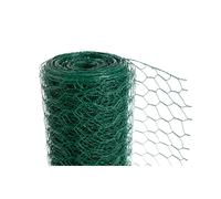 PVC Coated Green Chicken Wire 50mmx60cmx25m Mesh Fence Garden