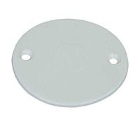 PVC Conduit Box Lid 20mm - White