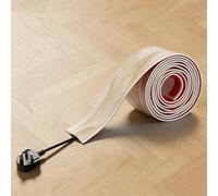 PVC Cord Covers for Wires on Floor, Floor Cord Cover, Cuttable, Self-Adhesive, Decorative Cable Protector, for Ceiling, Corner, Wall(Beige,5.5x1000cm/2x394in)