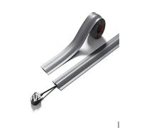 PVC Cord Covers for Wires on Floor, Floor Cord Cover, Cuttable, Self-Adhesive, Decorative Cable Protector, for Ceiling, Corner, Wall(Grey-w5.5cm,5meter)