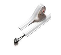 PVC Cord Covers for Wires on Floor, Floor Cord Cover, Cuttable, Self-Adhesive, Decorative Cable Protector, for Ceiling, Corner, Wall(Mike-w5.5cm,10meter)