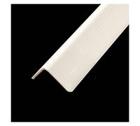 PVC Corner Guard Plastic Self-Adhesive Corner Trim Strip, 90-Degree Angle Corner Shield - Protecting/Repairing Wall Corner ，Decorative Corner for Office/Kitchen/Bedroom/Staircase(1M/39.3 inch Long) (