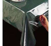 PVC CRYSTAL CLEAR PLASTIC TABLE CLOTH PROTECTOR 2 METRES CUT OFF THE ROLL