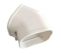 PVC Decorative Cover for AC Lines Enhances Aesthetics and Protects Connections (135°Flat Elbow)