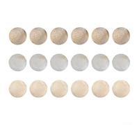 PVC Dining Plate Mats, 6PCS Set with Exquisite Golden Lines, for Stylish Home and Commercial Spaces (Silver)