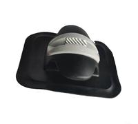 PVC Dock Anchor Cleat Mounting Hardware for Boating Fishing Rafting and Water Sports Applications Compatible with Most Small Vessels (Black)