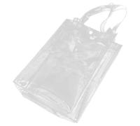 PVC Document Bag with Handle, Portable File Organizer | Splash Resistant Exterior, Easy Wipe Surface, Quick Access for Teachers, Desk or Conference Room Use