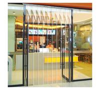 PVC Door Curtain Strips Transparent Windproof Heat Insulation for Workshop Dust Barn Animal Shed