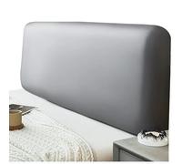 PVC Door Curtain Waterproof Bed Headboard Cover for California King Twin Queen Full - Slipcover Protector for Dorm Room & Bedroom Décor (55-63in / 140-160CM)