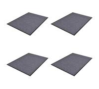 PVC Door Mats Indoor Use Non-skid Mat Front Door Mat Welcome Mat Grey vidaXL