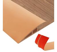 PVC door threshold strip, transition profile, self-adhesive height compensation from 5-10 mm, transition strip floor for connecting floor joints and carpet threshold transition, floor tiles 1 m