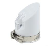 PVC Drain Pipe Check Valve, 50-160mm Sewage Anti Backflow Cover, Odor-Proof Floor Drain Core for Horizontal and Vertical Installation, White(160 Tubes)