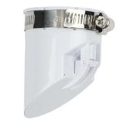 PVC Drain Pipe Check Valve Cover for Sewage | Anti-Backflow Deodorizing Floor Drain Core with Magnetic Suction | Odor-Proof Vent Terminal for Home Garden Bathroom | 50mm to(50 Tubes)
