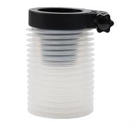 PVC Drill Dust Collector for Corded and Cordless Hammers, Reduces Dust While Drilling