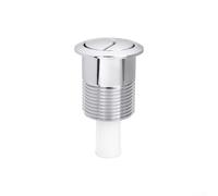 PVC Dual Flush Button For Siamp For Skipper 45 Chrome Finish For A Modern Bathroom Look