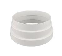 PVC Duct Reducer Connector 80-200mm for Extractor Fans,180-200mm | Multi-stage reducer fits 80-200mm ducts and works as male or female spigot for flexible ventilation setups