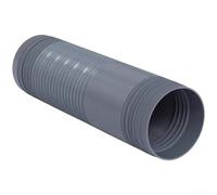 PVC Exhaust Duct Pipe for Range Hood Smoke Removal Systems Supporting Installation on Various Wall Types (160 * 5)