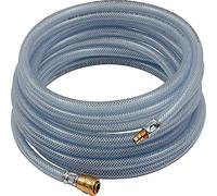 PVC fabric hose set, quick release coupling, operating temp. Max. 60 °C, hose diameter 12x6, PN at 23 °C max. 15 bar, length: 10 m