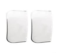 PVC Face Screen, Protective Mask, Clear Visor, Anti-Scratch Lens, Glare Reduction for Welding, Polishing, DIY, 2 Pack(Transparent)