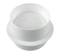 PVC Fan Check Valve Round Pipe Backdraft Damper for Bathroom Kitchen Valve Size 80mm 100mm 110mm 120mm 150mm 200mm(100mm)