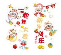 PVC Festive Snake Stickers for Glass Doors for windows PVC Festive(C)