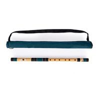 PVC Fiber | C Natural | Right Handed | BlacK & Dark Green Threads | Assorted Colours for Velvet Cover + Complete Flute Beginners Online Course In Hindi and English