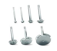 PVC Fitting Saver, 7 Pcs Pipe Reamer Tool for Removing SCH 40 from Hub, 1/2 Inch, 3/4 Inch, 1 Inch, 1-1/2 Inch, 2 Inch, 3 Inch, 4 Inch for PVC Plumbing, Fits 1/2" Variable Speed Power Drill