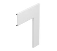 PVC Flat Angle Cover RAL 9010 Pure White - 6274490