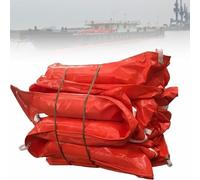 PVC Floating Oil Boom, Flood Barrier, Customizable Length Industrial Spill Barrier, for Waterweed/Water Surface Garbage L10M/32.8FT H60cm/23.62inch