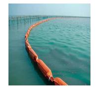 PVC Floating Oil Boom, Flood Barrier, Garbage Containment for River Surface, Float-Type Containment Boom