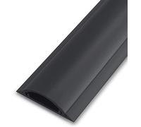 PVC Floor Cable Protection,1 M Floor Cable Pass,Floor Passage,Self-adhesive Floor Cable Cover Cords - Electrical Cable Storage - Various Sizes(A,No.2)