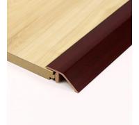 PVC Floor Transition Strips, Carpet Edge Strip for Uneven Floors, 35.4in Door Threshold Strips, Cuttable and Easy to Install