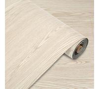 PVC Flooring Self-Adhesive, Wood Vinyl Flooring Tiles, Thickened 0.15 cm Non-Slip Waterproof Vinyl Floors, Laminate Tiles, Self-Adhesive, 40 x 300 cm, 1.2 m² (Beige-Yellow Wood)