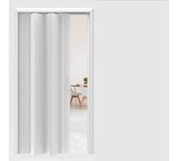 PVC Folding Accordion Door - Space-Saving Sliding Solution for Indoor Areas Like Balcony, Kitchen, Basement