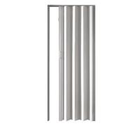 PVC Folding Door - Custom Temporary Interior Door & Room Divider without Floor Track - Space-Saving Bi-Fold Door - Removable, Flexible Partit for Kitchen, Living Room, Bedroom, Balcony, Bathro...