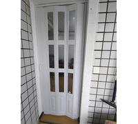 PVC Folding Door Thermal Insulated Sliding Room Divider for Bathroom Bedroom Kitchen