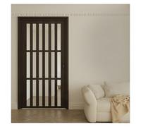 PVC Folding Doors with Acrylic Panel, Accordion Style for Cold Air Lockout, Foldable Room Divider for Bedroom, Kitchen, Bathroom