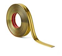 PVC Glossy Corner Trim 3.0m x 2cm Flexible Wall Panel Border Strip
