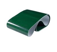 PVC Green Conveyor Belt, 2000-2400mm Perimeter, 50-70mm Width, 1-5mm Thickness, Heavy Du, Ideal for Industrial Use - 2250mm, 5mm Thick, 1pc 65mm