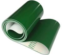 PVC Green Industrial Transmission Conveyor Belt, Suitable For Packaging Factory Production Lines(40x280cm)
