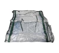 PVC Greenhouse Replacement Cover with Roll Up Door | This PVC replacement greenhouse cover features a roll-up shutter door for easy ventilation and plant growth.
