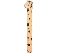 PVC Growth Chart, Kids Height Ruler, Measurement Decor, Cartoon Animal Design, Waterproof PVC Material, 79 Inch White, for Nursery and Bedroom Wall Use, Development Log