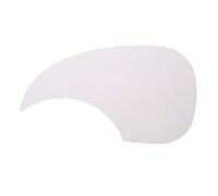 PVC Guitar Pickguard Anti-Scratch Guard Plate Folk Acoustic Adhesive Scratch Plate Pickguard Easy Install Pickup Covers Black