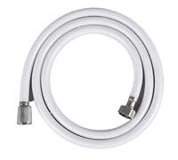 PVC Handheld Shower Head Hose Universal Flexible Anti Winding Explosion-Proof Water Tube Bathroom Faucet Hose Extension Pipe(1.5m)