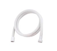 PVC High Pressure Shower Hose for Bathroom Handheld Head Smooth 360 Flexible Tube for Bath Taps(White,300cm)