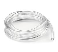 PVC Hose, 12 m Aquarium Hose, Transparent Water Hose, Plastic Hose, Petrol Hose, Industrial Plastic Hose for Laboratory, Drinking Water, Drink Dispenser, Inner Diameter 8 mm, Outer Diameter 10 mm