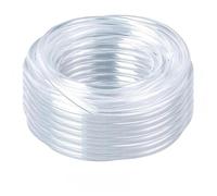PVC Hose, 8 mm x 10 mm x 12 m Water Hose, Aquarium Hose, Silicone Hose, Transparent Plastic Hose for Industrial Drinks Petrol