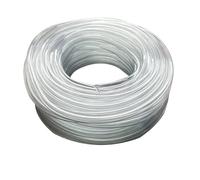 PVC Hose PVC Pipe Transparent Water Pipe 8mm Pipes Tube Hoses Aquarium Tubing Water Pump Hosing Garden Hose 5 Meters 10 Meters(Transparent 10mm X 12mm,5 Meters)
