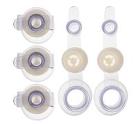 PVC Inflatable Air Valve Cap Portable 5pcs for Mattress and Pillow | Airtight Seal, Wear Resistant Structure, High Pressure Use, Outdoor Rafting Accessory, Lazy Spa Air Valve