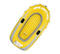 PVC Inflatable Kayak Canoe for 2 Person Fishing Drifting | Durable PVC material, supports 90kg, portable inflatable design, double valve system for quick setup.